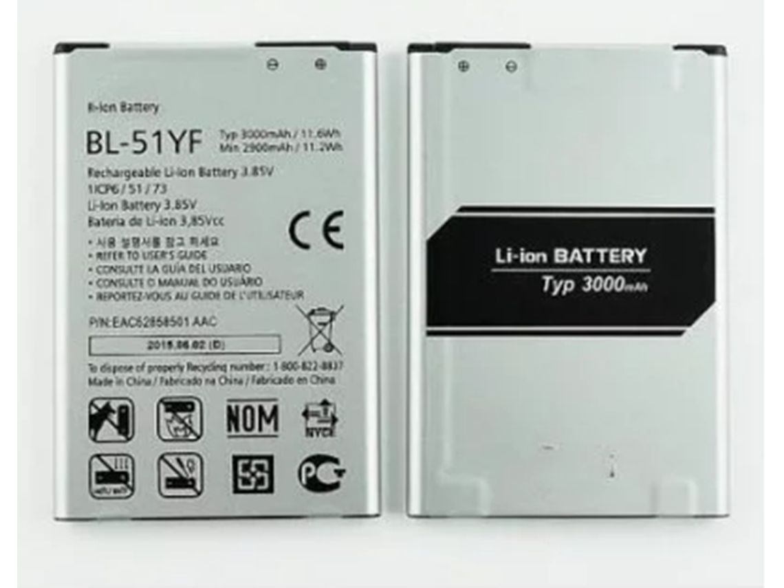 Batería Premium Lg H815 G4 Bl-51yf Sp10445
