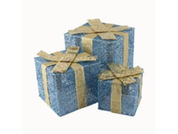 Caja De Hierro Navideña Artística Con 3 Tamaños: Regalo Multifuncional Y Decoración Festiva.