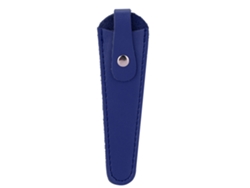 Bolsa De Almacenamiento Para Tijeras Profesional Portátil De Cuero Pu, Ligera Y Duradera Para Uso Hogar Y Peluquería