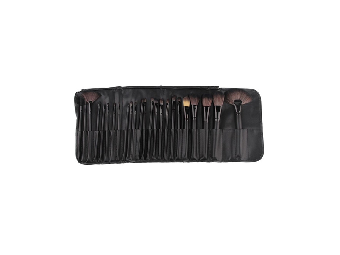 Set de 24 brochas de maquillaje con estuche - Goeik
