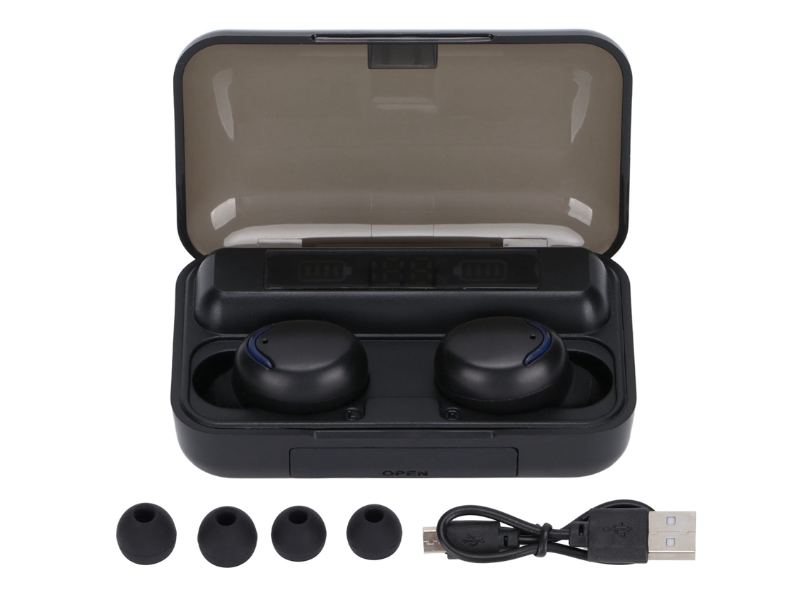 Audífonos Inalámbricos (deportivos Intrauditivos Bluetooth 5.1) F9-5c Tws Bluetooth Audífonos Intrauditivos Deportivos Binaurales Inalámbricos 5.1 (enviados Con Batería Integrada)