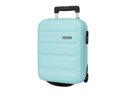Maleta de cabina ROLL ROAD Flex Azul claro (31x40x20cm - 33L)