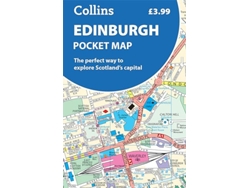 Libro Edinburgh Pocket Map de Collins (Inglés)