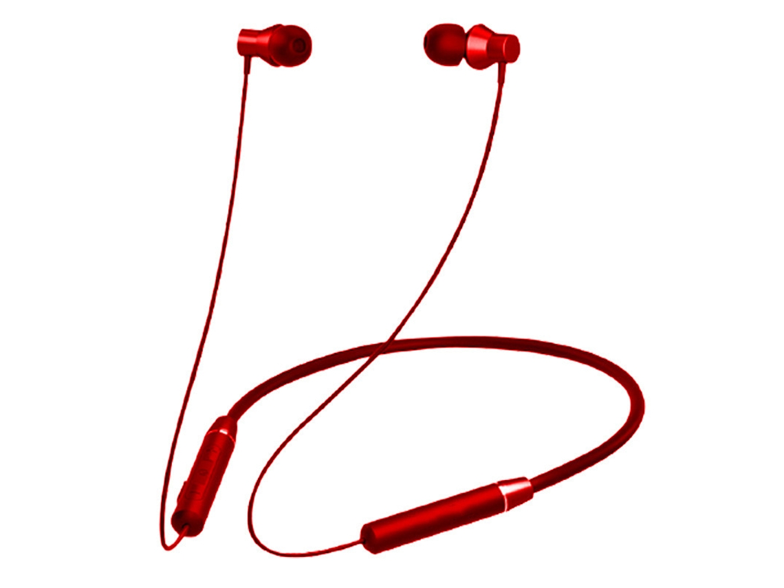 Auriculares Inalámbricos Inalámbrico Hifi Sound Sports YIZHOOD Bluetooth Rojo