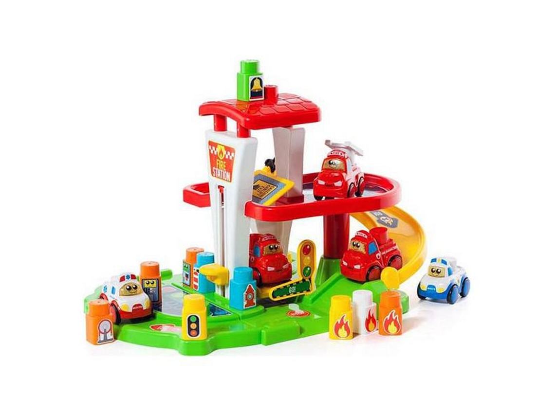 Juego Educativo MOLTO Estación de Bomberos 10 Blocos (Edad Mínima: 1 Año - 43,5 x 14 x 37 cm)