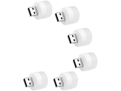 Luz Nocturna Usb Mini Lámpara Led Luz Nocturna Enchufable Pequeñas Luces Nocturnas Blanco Cálido Lámpara Usb Para Habitación Baño Pasillo Yizhood
