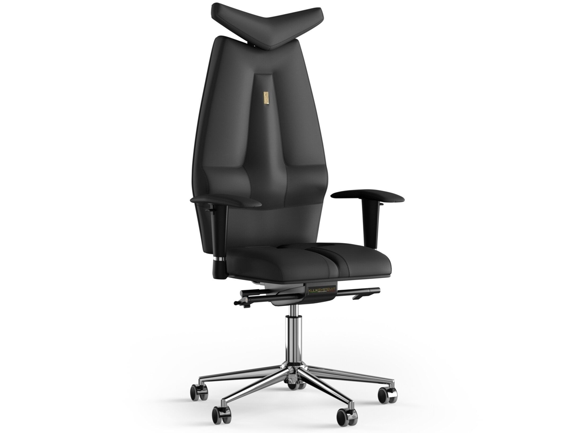 Silla de Oficina KULIK Jet PU Cuero (Preto -130x50x50cm)