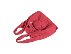 Bolsa de compras plegable de nailon multiusos con un bonito estampado de corazones, impermeable, de gran capacidad, compacta y plegable para uso diario, M