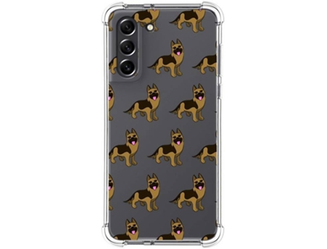 Carcasa Samsung Galaxy S21 FE 5G TUMUNDOSMARTPHONE Dibujos Antigolpes Perros 09 Multicolor