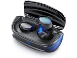 Auriculares Ear Lhbd Inalámbricos Hifi Bass Sonido Control Táctil Horas YEMAESRE Bluetooth Negro