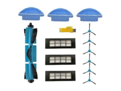 Filtro HEPA, cepillo y fundas para fregona para Conga 3090