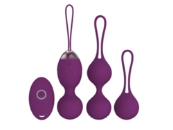 Kit De 3 Bolas De Kegel, Vibradores Femeninos, Músculos Pélvicos Fuertes Y Tonificados, Morado