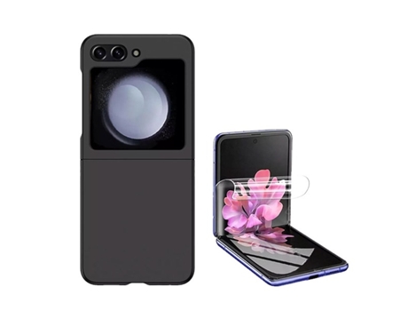 Protector de Pantalla Full Cover Frente para Samsung Galaxy Z Flip 6 PHONECARE Negro
