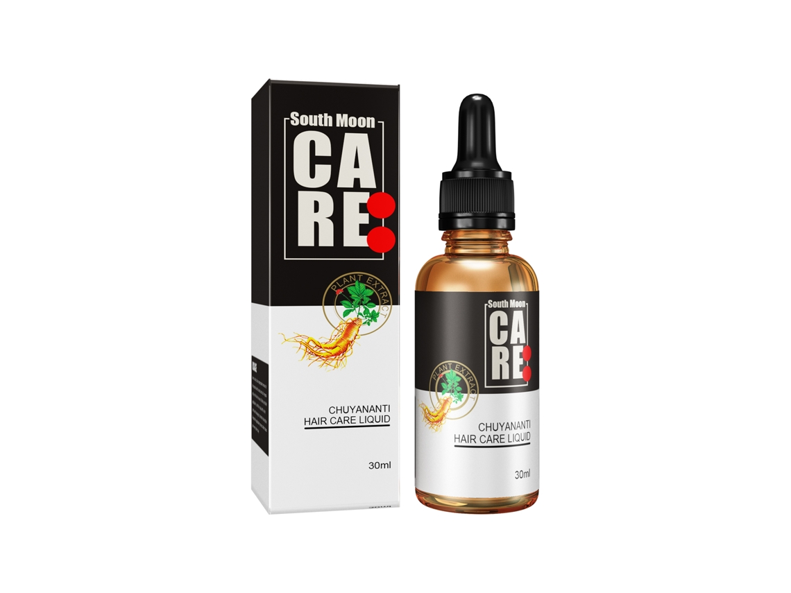 Aceite esencial South Moon para el cuidado del cuero cabelludo