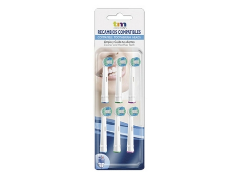 Recambio Cepillos de Dientes Eléctrico TM ELECTRON 65801