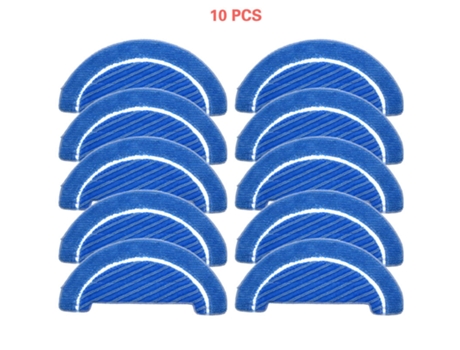 10 piezas de inserciones de fregona de tela para Robot aspirador Conga serie 1090, accesorios, Kit de inserción de fregona de tela
