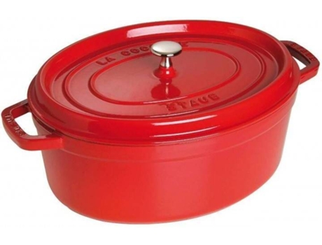 Cacerola STAUB (Rojo - Hierro Fundido - 37 cm)