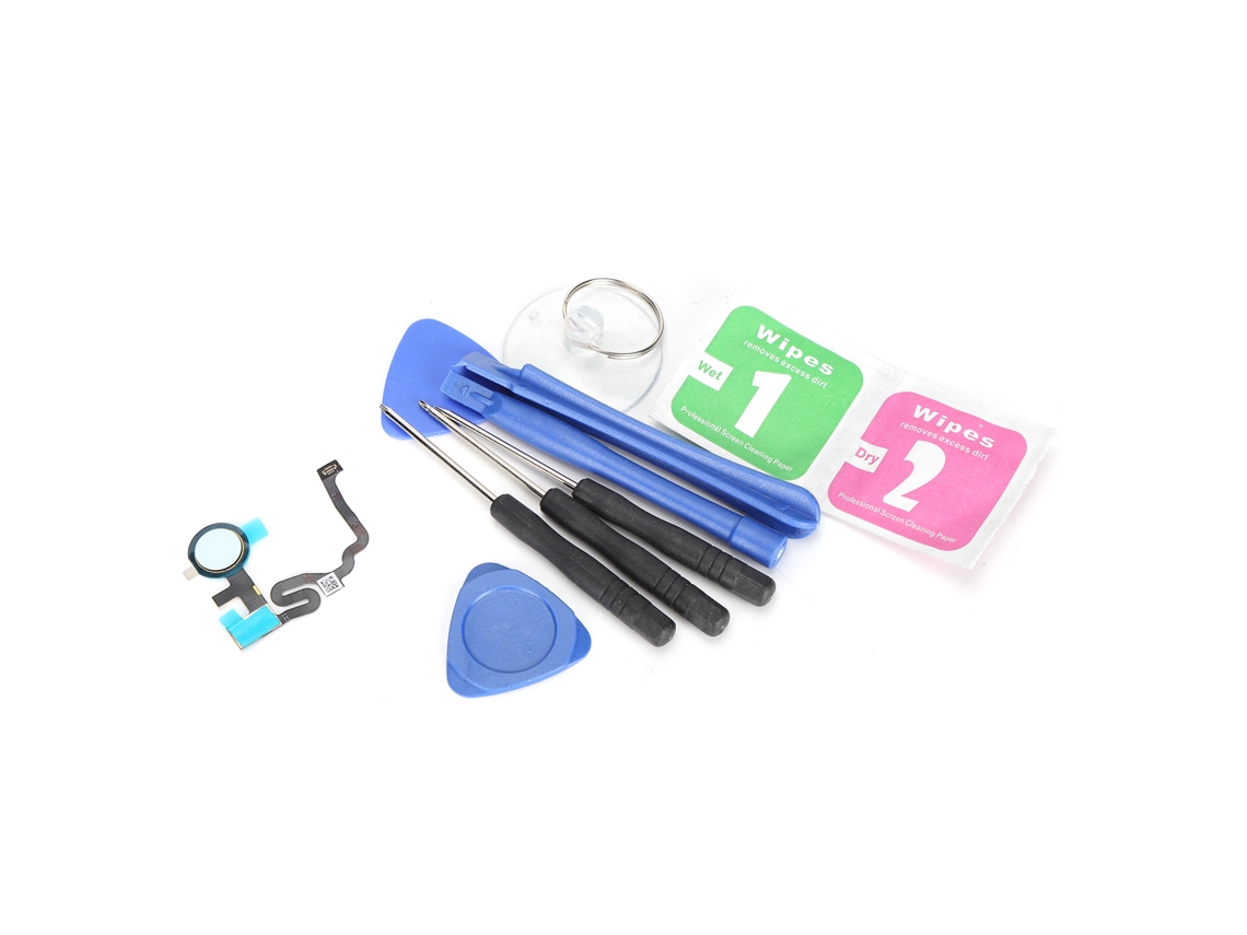 Cable Flexible Con Sensor De Huellas Dactilares Para Botón De Inicio Del Smartphone Google Pixel 4a (azul)