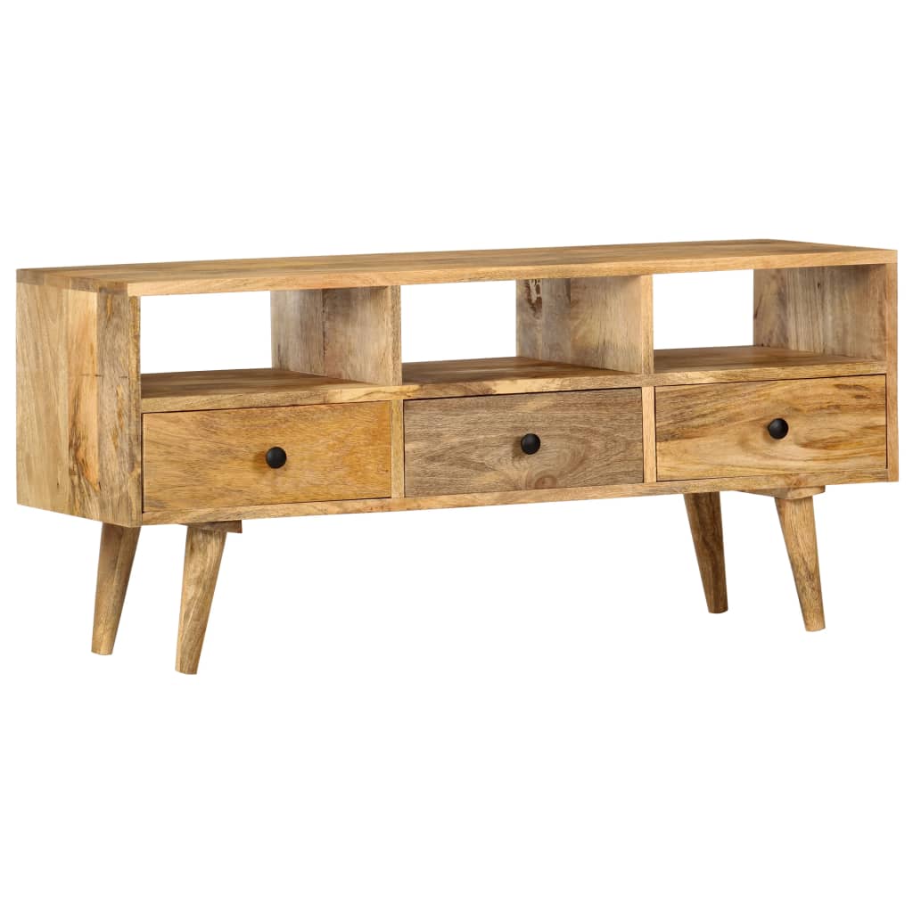 Mueble Para Tv de madera maciza mango 110x36x50 cm vidaxl 110x36x50cm 285824 110 36 50