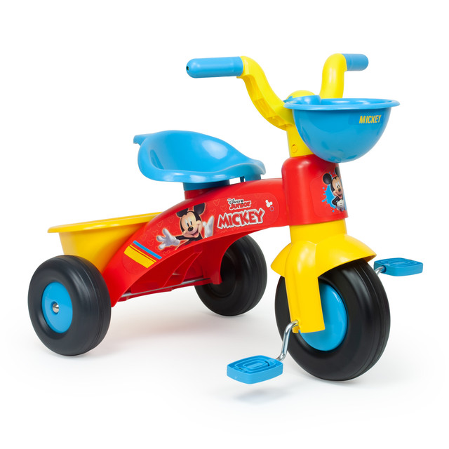 Andador INJUSA Triciclo Infantil Mickey (Edad Mínima: 12 Meses - 55 x 42 x 47 cm)