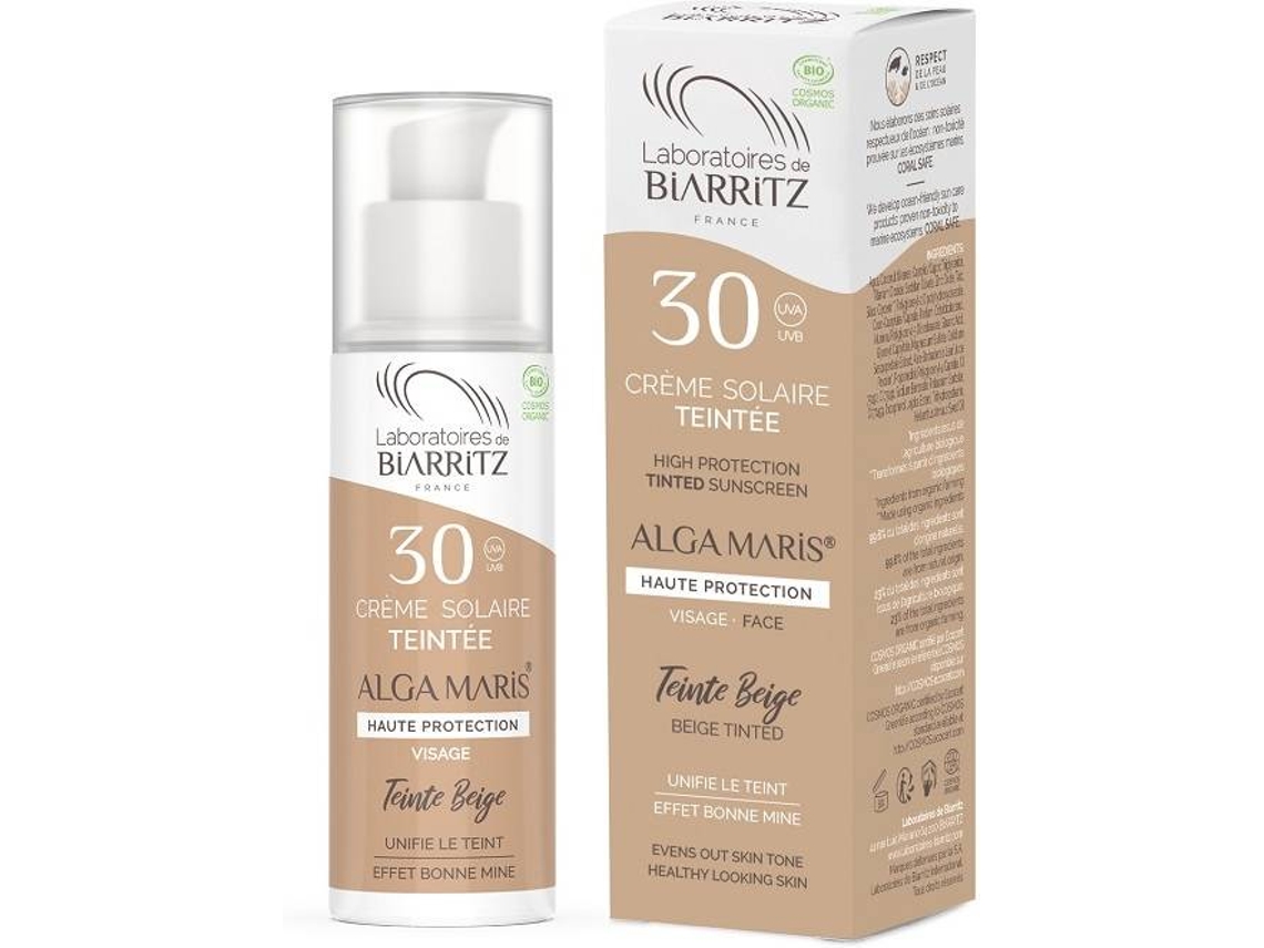Protector Solar Facial LABORATÓRIOS DE BIARRITZ Beige SFF 30 (50 ml)