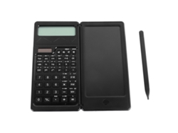 Calculadora Científica Plegable Solar Con Bloc De Notas Y Bolígrafo Multifuncional Para Estudiantes.