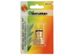 Adaptador manguera laton  3/4 macho