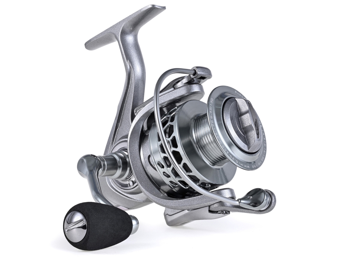 Carretel De Pesca Spinning 5.5:1 Relação De Engrenagem 10+1 Rolamentos Para Água Doce E Salgada