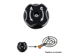 Mando regulador de gas para paelleros