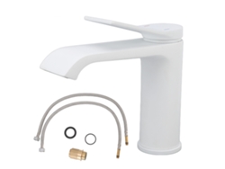 Grifo de lavabo de 1/2 pulgada resistente a fugas y corrosión