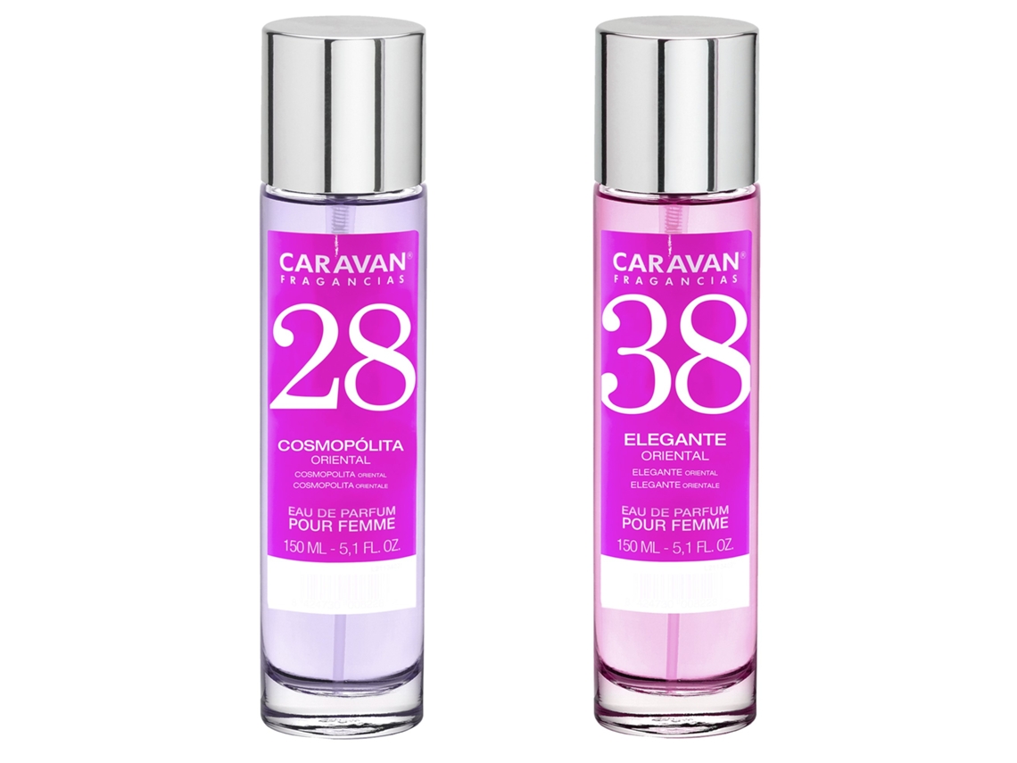 Set de 2 Perfumes CARAVAN Mujer Nº38 y Nº28