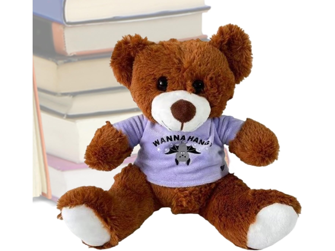 Lindo y suave oso de peluche decorativo para camisetas, oso decorativo suave para Ch Vayotoy