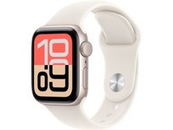  APPLE Watch SE 3 GPS 40 mm Blanco Estrella Aluminio con Correa Deportiva Blanco Estrella (Tamaño S/M)