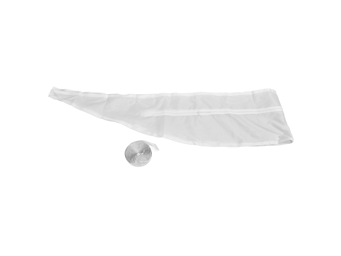 Kit De Sellado Para Ventanas De Aire Acondicionado Portátil - Sellador Deflector De Tela De Nailon De 3 M/9,8 Pies
