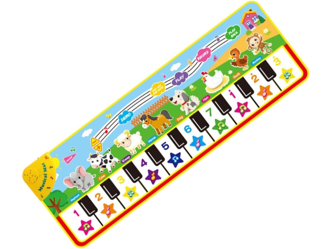 Piano musical educativo plegable Gokoco para ahorrar espacio de almacenamiento