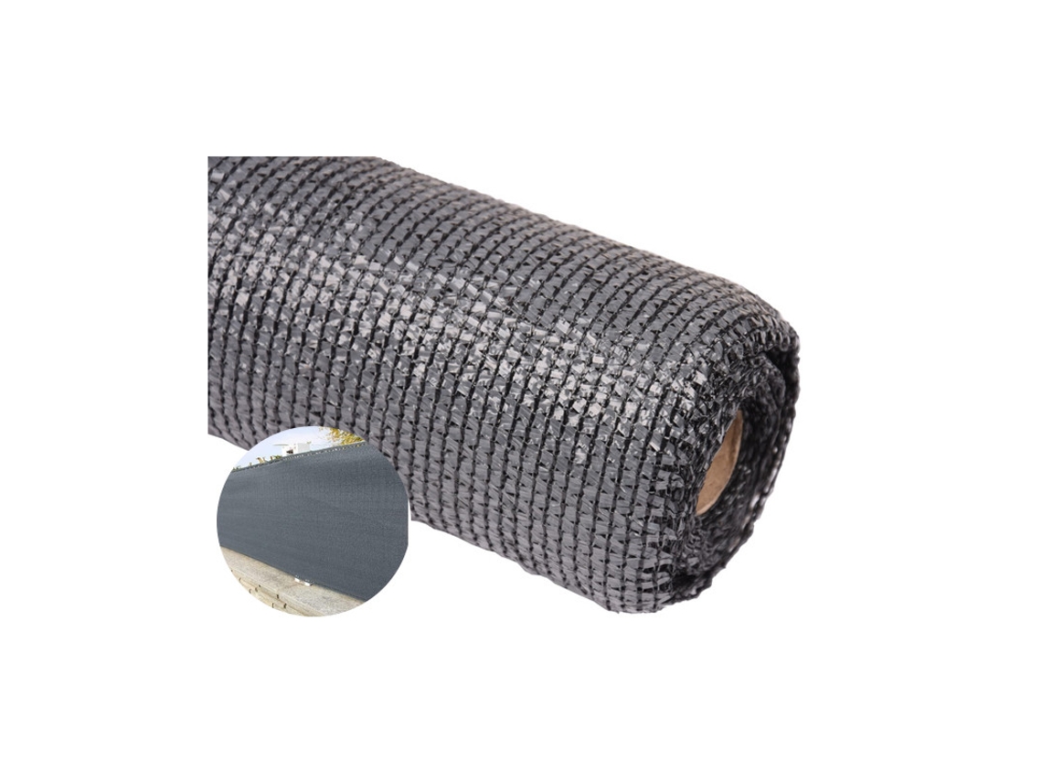 Malla De Sombreo 1,50x10 M | Ocultación Y Privacidad Para Su Terraza | Malla Ocultación Gris Antracita 120 G/m2 | Ocultación 95 Suinga