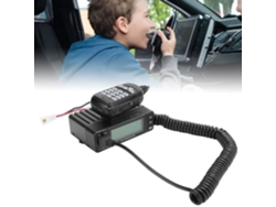 HURRISE Transceptor de Radio Aficionado VV-998 Mini 25W Doble Banda VHF UHF 144/430Mhz Transceptor Móvil Sonido y Video