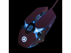 Rosa, Usb Mecánico, Computadora Con Cable, Iluminado Para Mujeres, Niñas, Con Cable Y Luz P