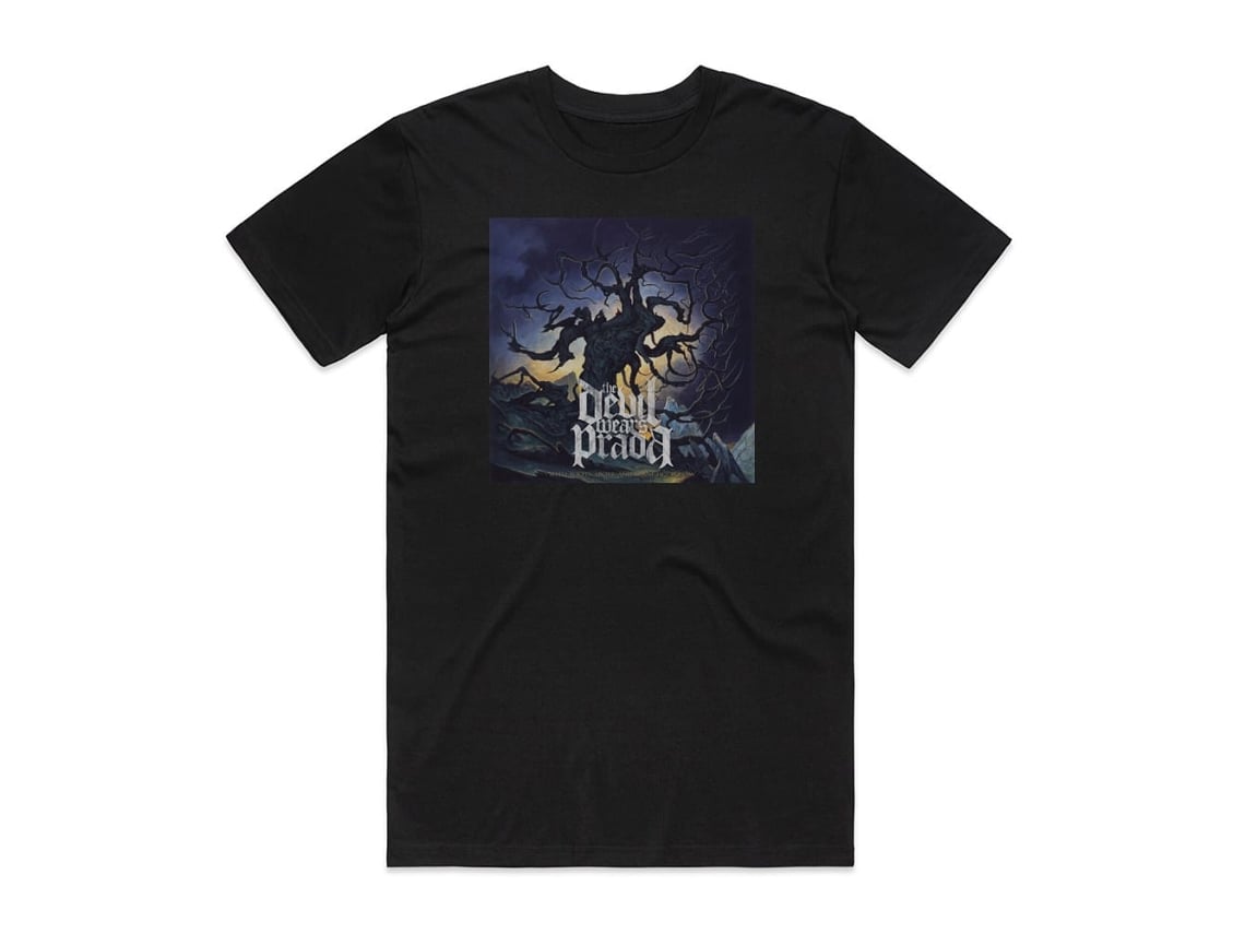 The Devil Wears Prada With Roots Above And Branches Below Album Cover Camiseta Black Rockinstone Size—xxxl