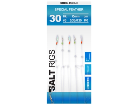 Anzol Montado Salt Special Transparente 6Spro