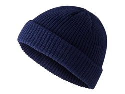 2026-gorro Mini Tejido Ribeteado Para Hombres Y Mujeres Docker Skull Caps