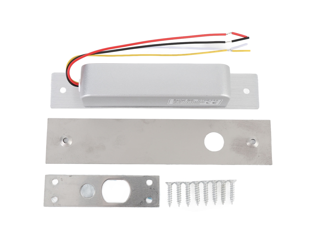 Cerradura Eléctrica De 12v/24v Con Retardo Ajustable Para Sistema De Control De Acceso A Puertas.