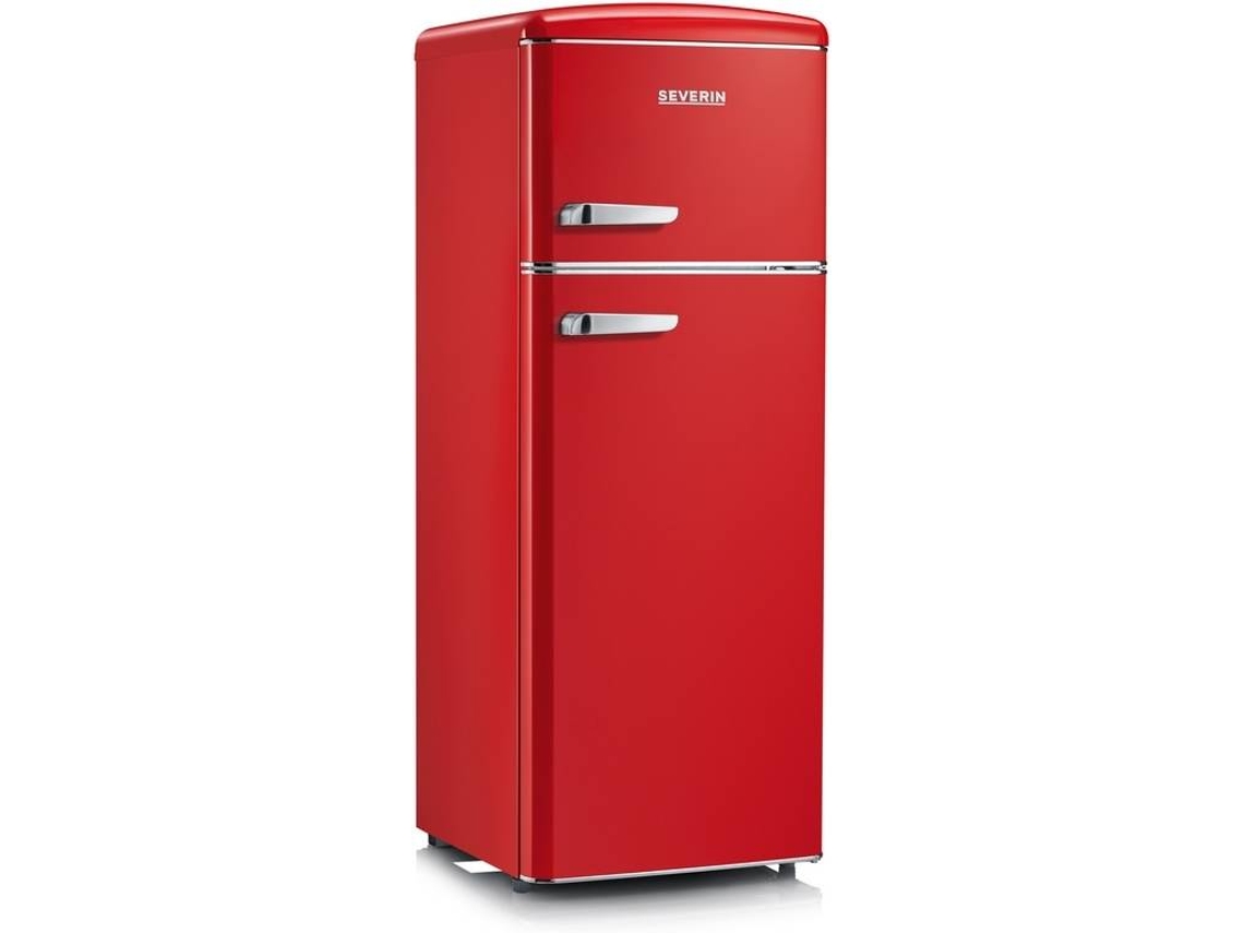 Frigorífico SEVERIN RKG8930 (Estático - 144 cm -206 L - Rojo)