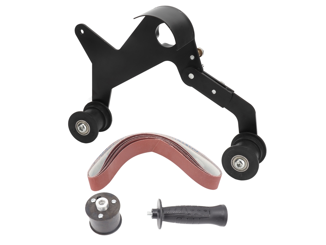 Mini Lijadora De Banda Diy Para Pulir Tuberías De Acero Inoxidable, Herramienta De Lijado, Rosca Americana De 5/8 Pulg.-11