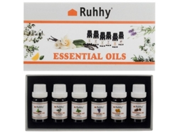 Aceite esencial - set de 6 pcs. 10ml RUHHY 21939