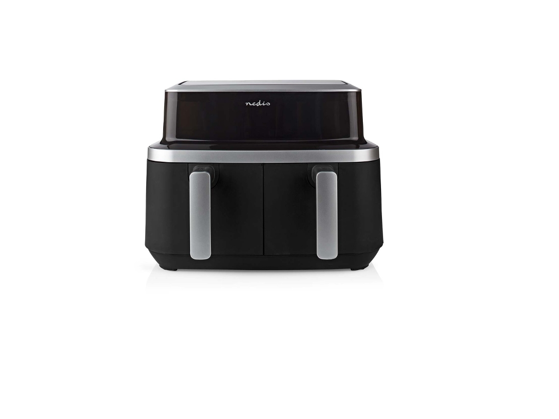 Freidora doble sin aceite 2600w negra KAAF320BK - NEDIS
