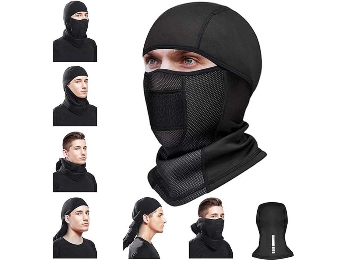 Máscara Para Hombre, Protección Contra El Viento Y El Frío, Multifuncional Para Ciclismo, Esquí Y Motociclismo, Lana Cálida.