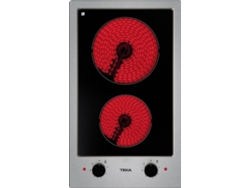 Placa de Vitrocerámica TEKA EFX 30.1 2H (Eléctrica - 30.5 cm - Inox)