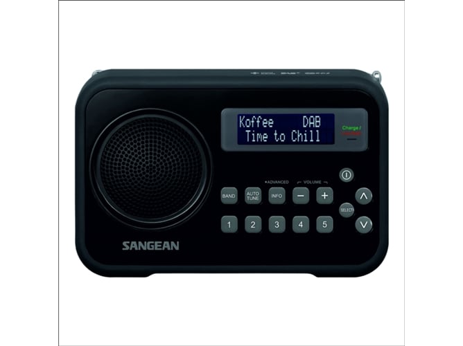 Radio de Mesa SANGEAN DPR-67 DAP+BL Negro