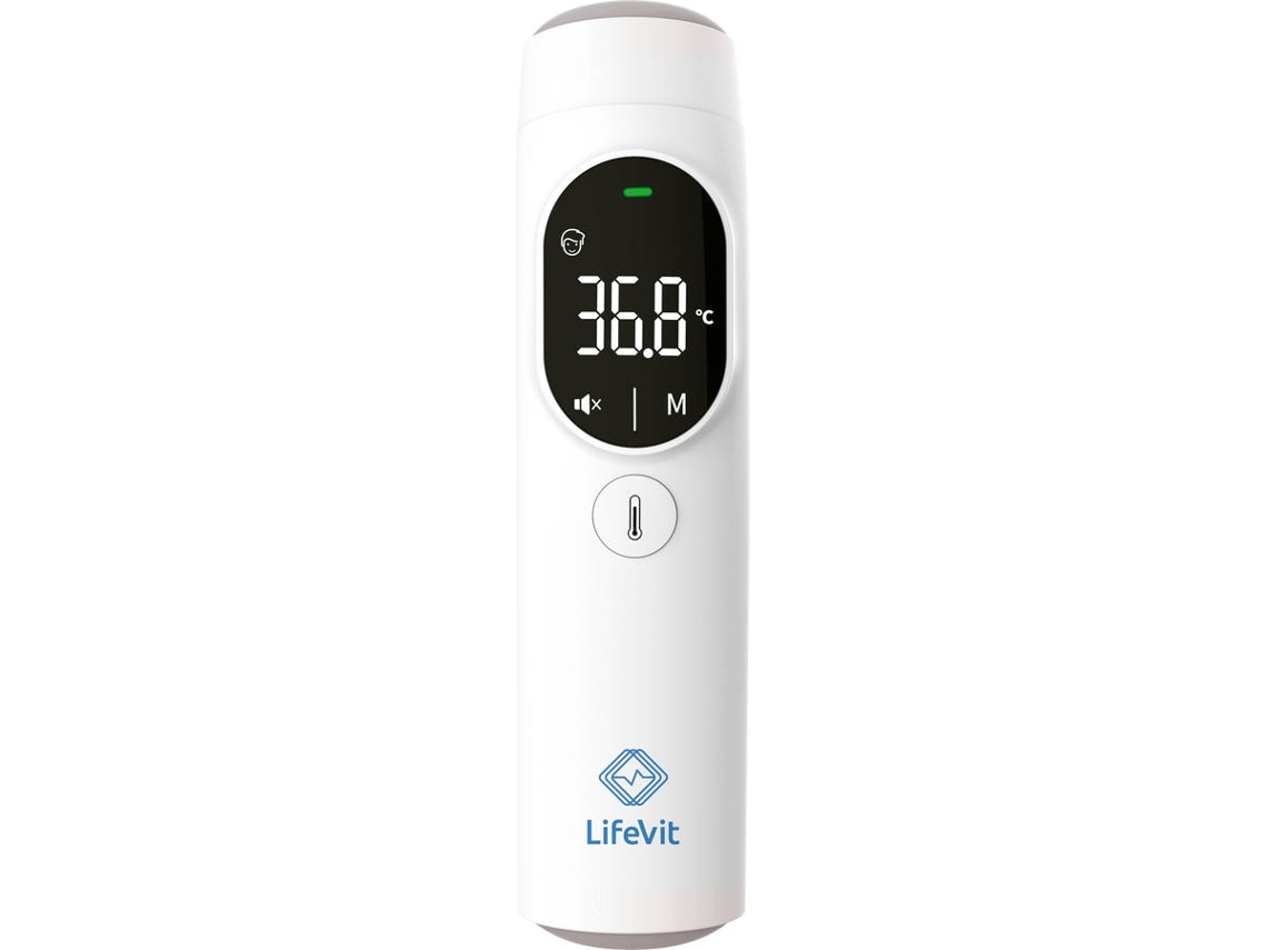 Termómetro Inteligente LIFEVIT Kevin Plus (Blanco)